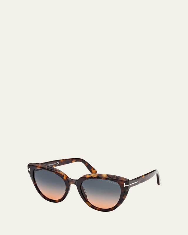 Tori Plastic Cat-Eye Sunglasses